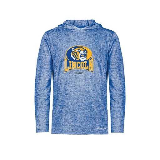 [FOLHCGRY-AS-LOGO3] Decker Men's Charge Hoodie (Adult S, Royal, Logo 3)