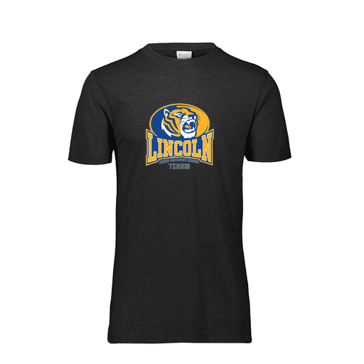 [FTSCUBBK-AS-LOGO3] Decker Men's Tri-Blend T-Shirt - Short Sleeve (Adult S, Black, Logo 3)