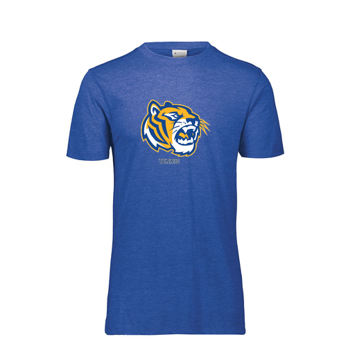 [FTSCUBNV-AS-LOGO2] Decker Men's Tri-Blend T-Shirt - Short Sleeve (Adult S, Navy, Logo 2)