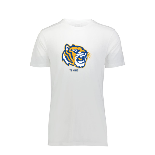 [FTSCUBWH-YS-LOGO2] Decker Youth Tri-Blend T-Shirt - Short Sleeve (Youth S, White, Logo 2)