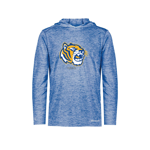 [FOLHCGRY-YS-LOGO2] Decker Youth Charge Hoodie (Youth S, Royal, Logo 2)