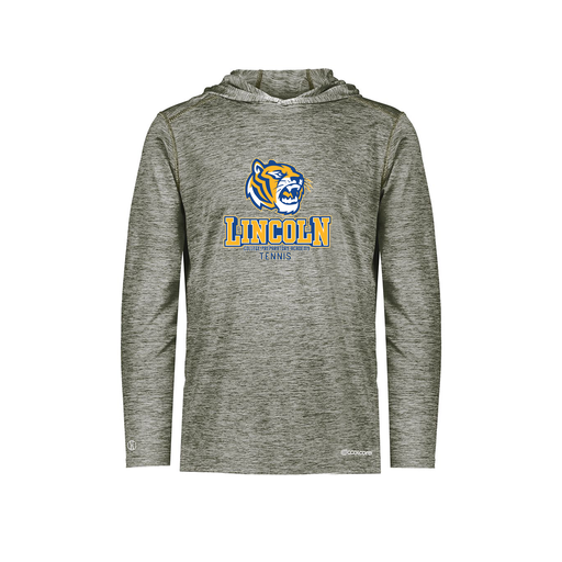 [FOLHCGGY-YS-LOGO1] Decker Youth Charge Hoodie (Youth S, Gray, Logo 1)