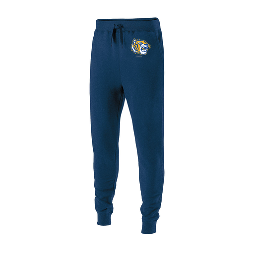 [229548.065.XS-LOGO2] Men's 60/40 Fleece Jogger (Adult XS, Navy, Logo 2)