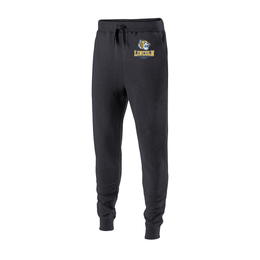 [229648.E83.S-LOGO1] Youth 60/40 Fleece Jogger (Youth S, Gray, Logo 1)